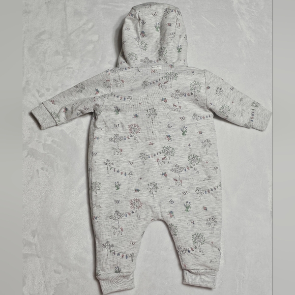 Babycottons sherpa playsuit NWT 3 months - Picture 2 of 4